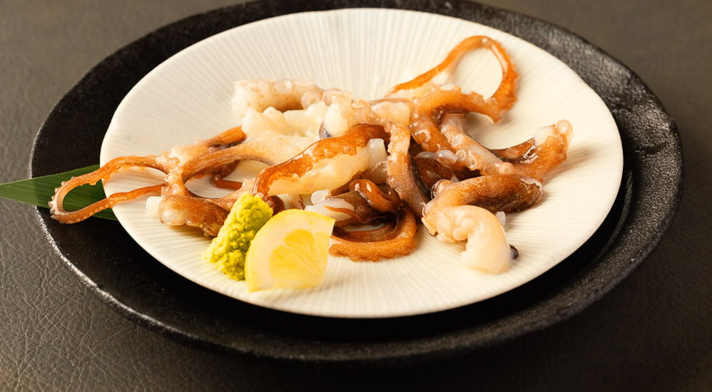 生タコ刺し
